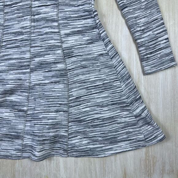 Anthropologie Saturday Sunday Gray Space Dye Bookend Sweater Dress XS Petite - Picture 7 of 15